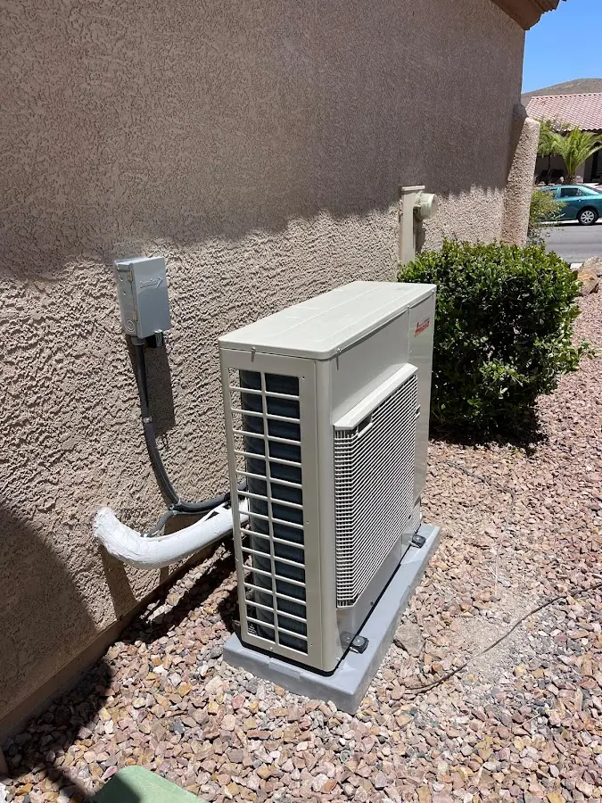 Residential air conditioning condenser unit in White Center